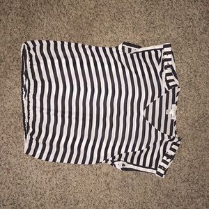 Forever 21 stripped blouse